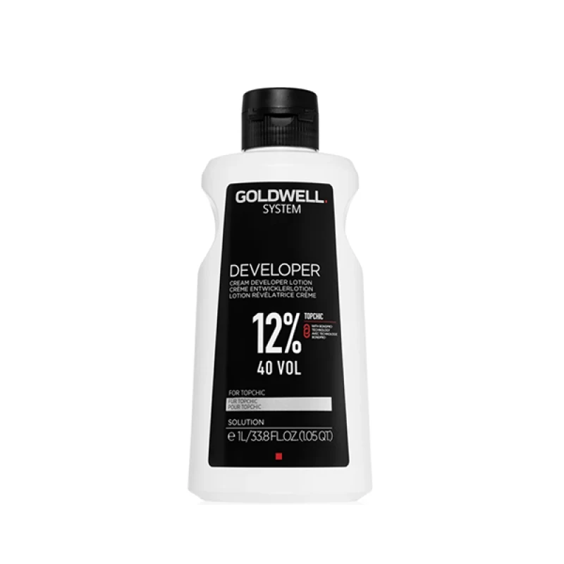 Goldwell Topchic Developer Lotion 12% 40vol 1000ml Goldwell Topchic Developer Lotion 12% 40vol 1000ml