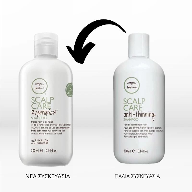 Paul Mitchell Tea Tree Scalp Care Regeniplex Shampoo 300ml Paul Mitchell Tea Tree Scalp Care Regeniplex Shampoo 300ml