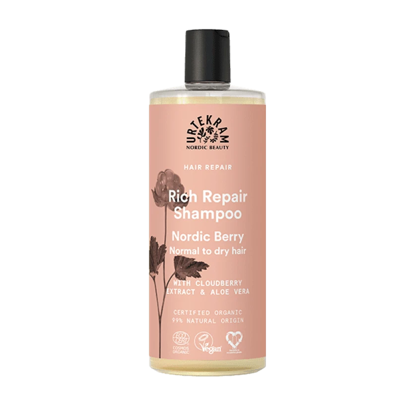 URTEKRAM | Σαμπουάν Nordic Berry - Εντατικής Επανόρθωσης 500ml