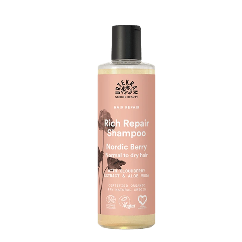 URTEKRAM | Σαμπουάν Nordic Berries Εντατικής Επανόρθωσης 250ml
