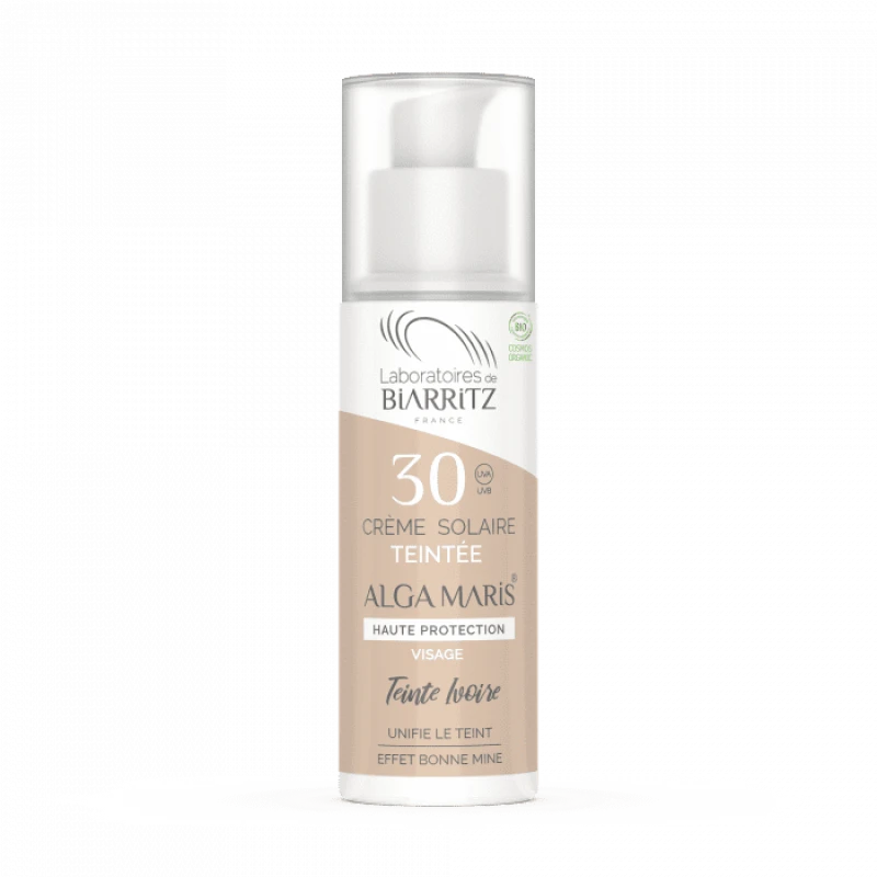 LABORATOIRES DE BIARRITZ | Αντηλιακή Κρέμα Προσώπου Με Χρώμα SFP30 (BIO) Ivory 50ml