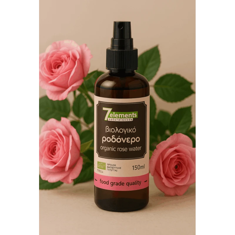 Βιολογικό Ροδόνερο 7elements 150ml